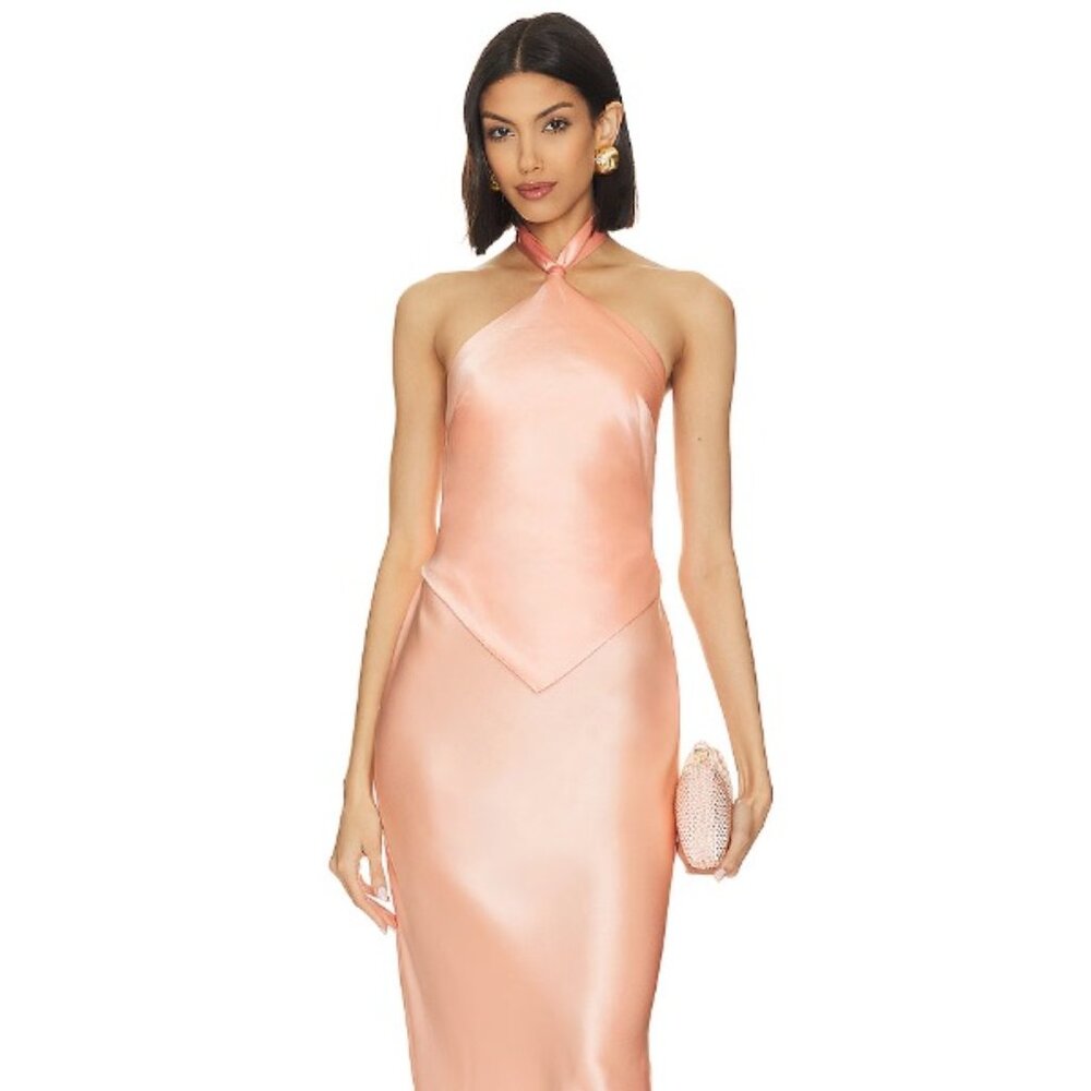Retrofete Ester Dress in Cantaloupe